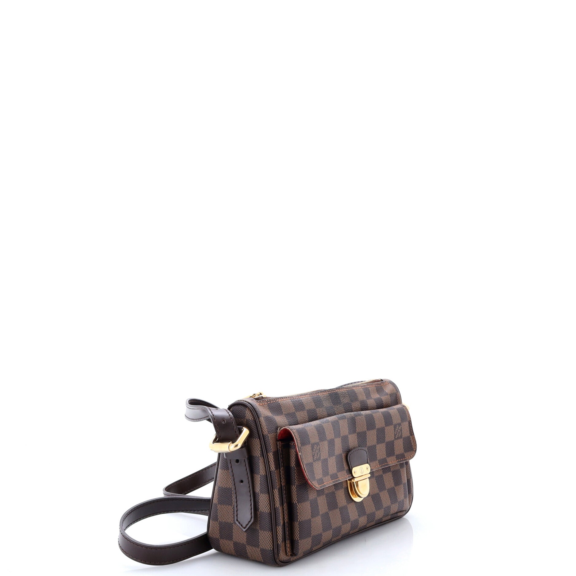 Pre Owned Louis Vuitton Ravello Handbag Damier GM