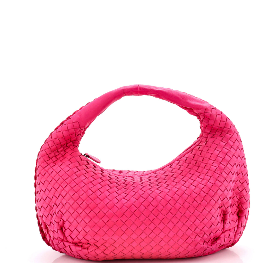 Pre Owned Bottega Veneta Belly Hobo Intrecciato Nappa Medium