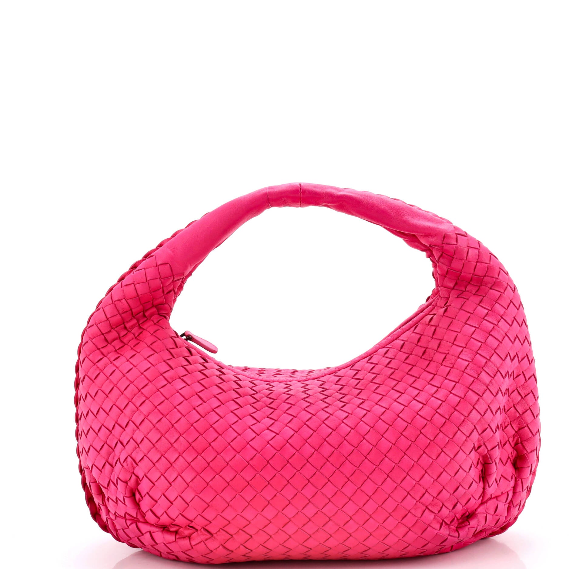 Pre Owned Bottega Veneta Belly Hobo Intrecciato Nappa Medium