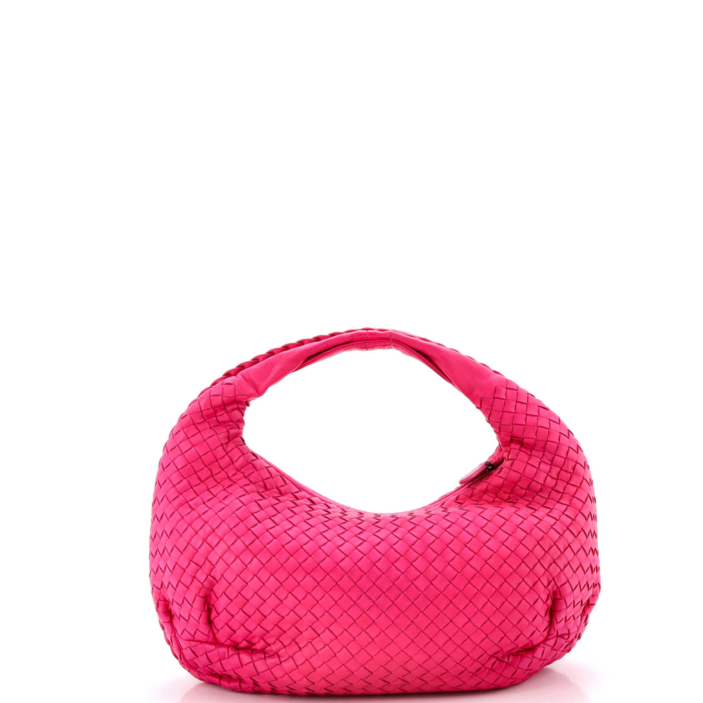 Pre Owned Bottega Veneta Belly Hobo Intrecciato Nappa Medium
