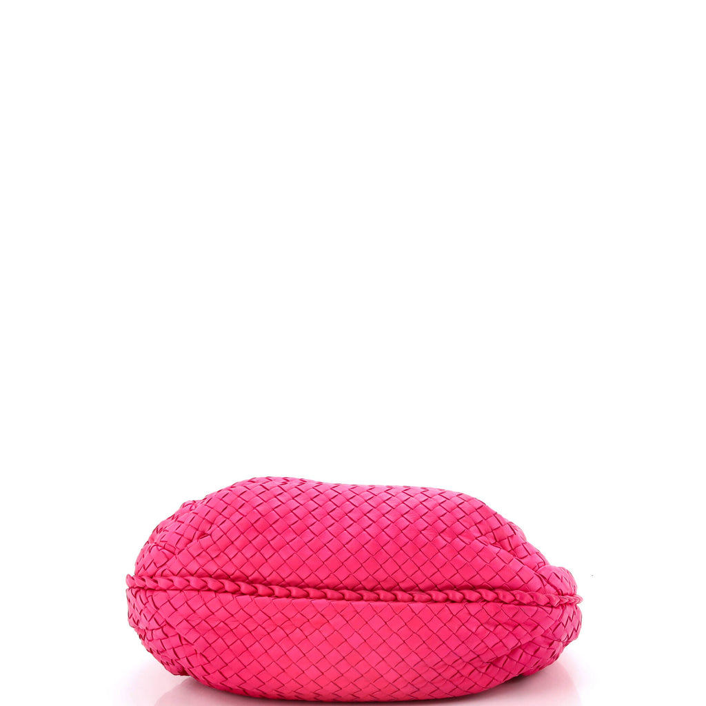 Pre Owned Bottega Veneta Belly Hobo Intrecciato Nappa Medium