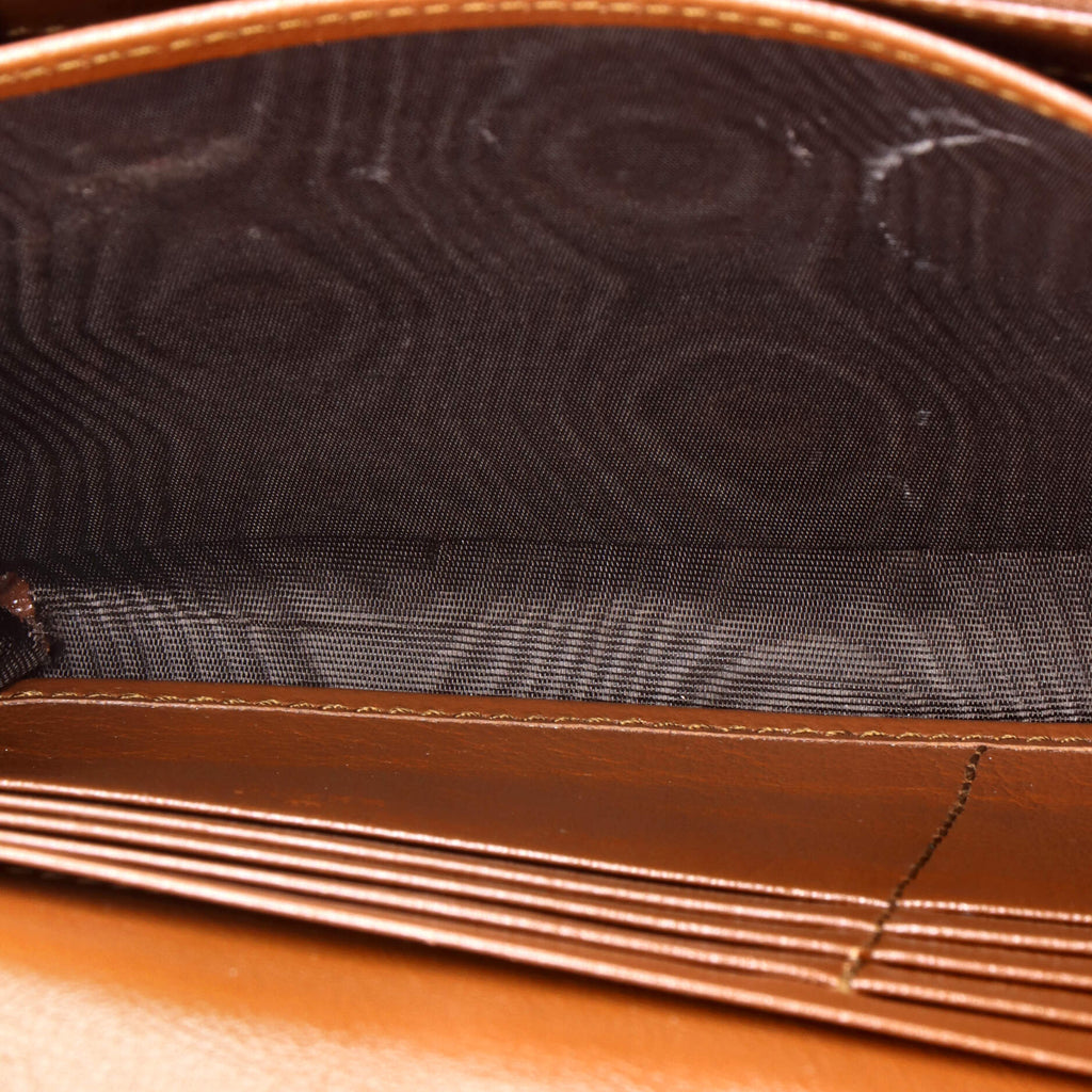Pre Owned Gucci GG Marmont Chain Wallet Diagonal Quilted Leather Mini