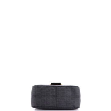 Pre Owned Fendi Mama Forever Bag Zucchino Coated Canvas Mini