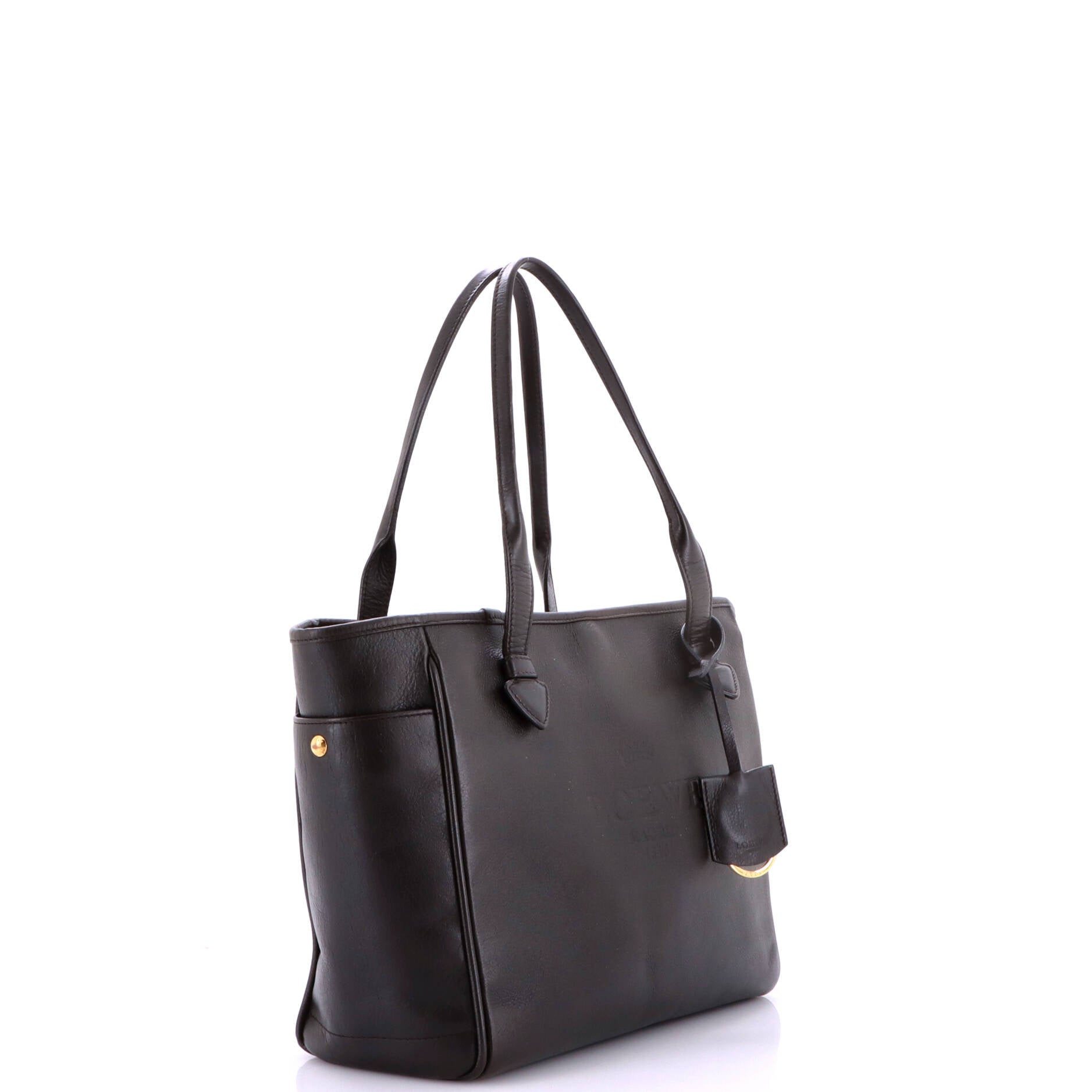 Pre Owned Loewe Heritage Tote Leather