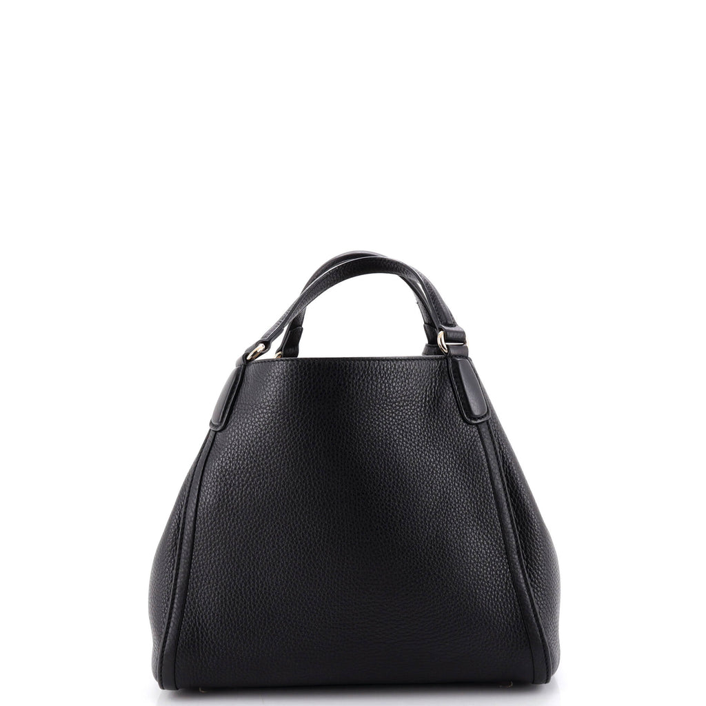 Pre Owned Gucci Soho Convertible Shoulder Bag Leather Small