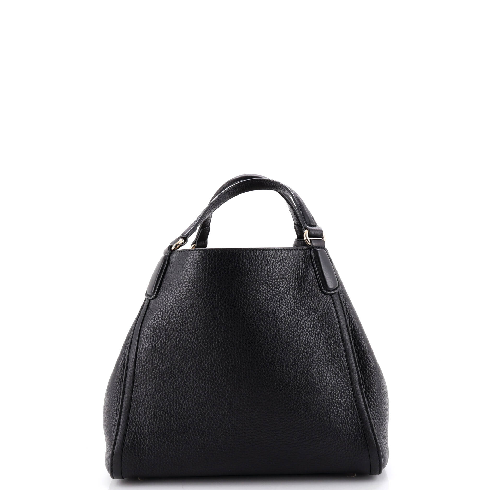 Pre Owned Gucci Soho Convertible Shoulder Bag Leather Small