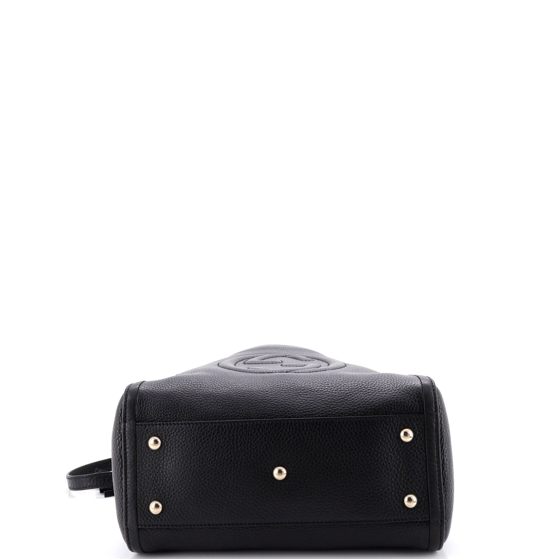 Pre Owned Gucci Soho Convertible Shoulder Bag Leather Small