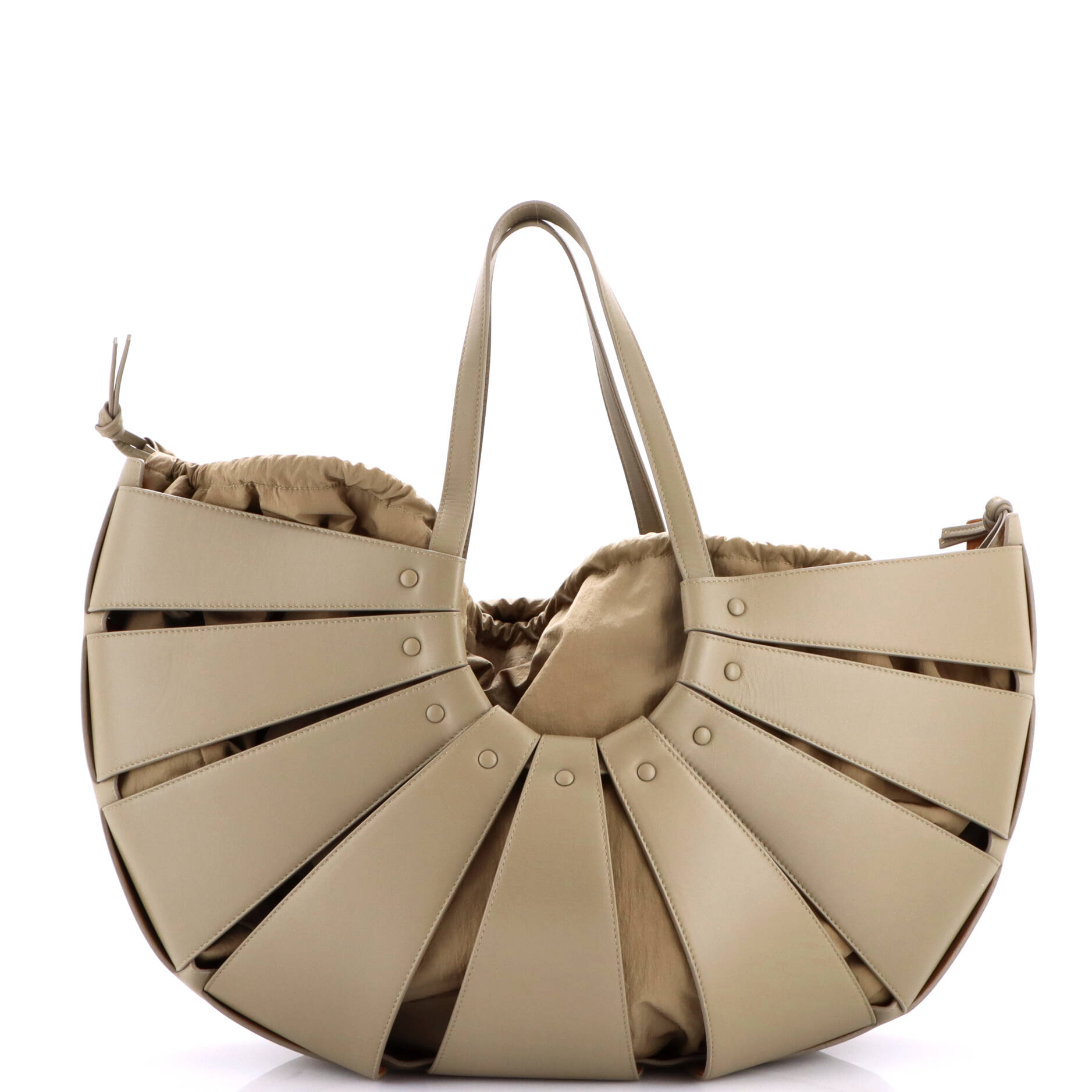 Pre owned Bottega Veneta Shell Bag Leather Large