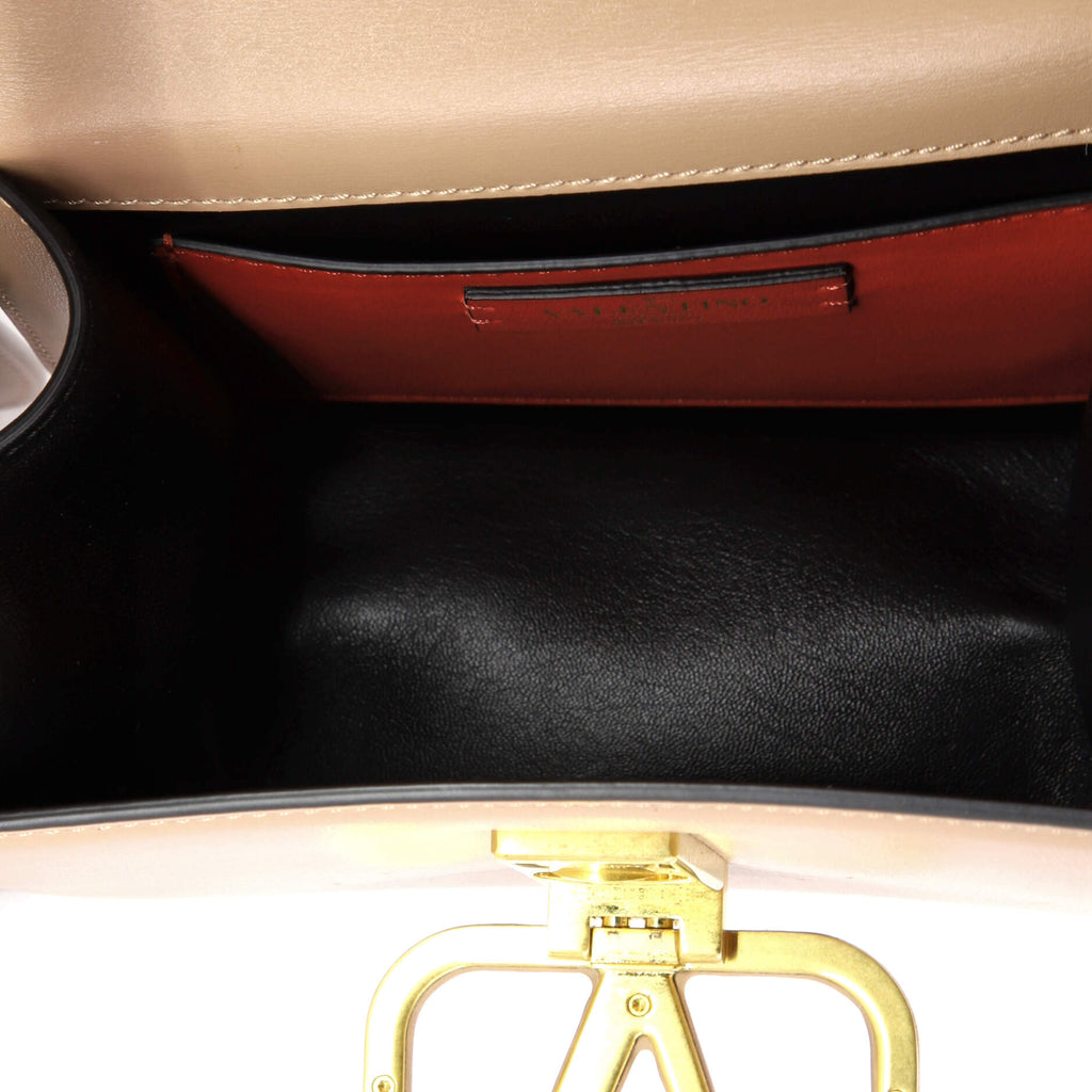 Pre Owned Valentino Garavani VSling Shoulder Bag Leather Small