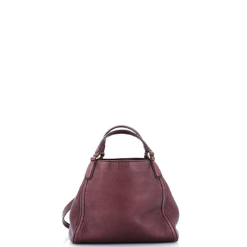 Pre Owned Gucci Soho Convertible Shoulder Bag Leather Small