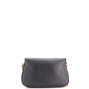 Pre Owned Gucci Blondie NM Chain Flap Bag Leather Small