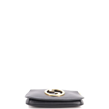 Pre Owned Gucci Blondie NM Chain Flap Bag Leather Small