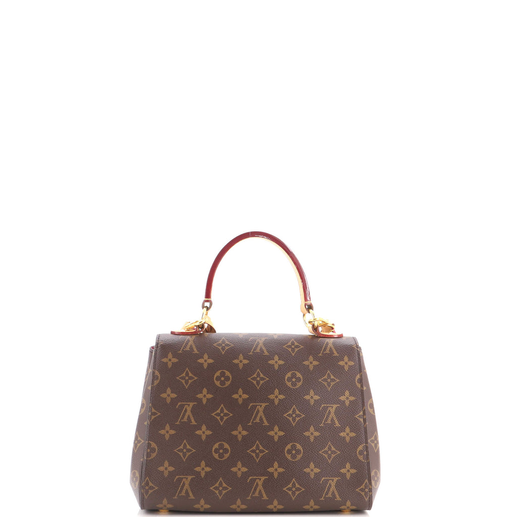 Pre Owned Louis Vuitton Cluny Top Handle Bag Monogram Canvas BB