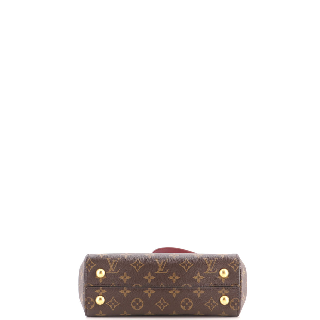 Pre Owned Louis Vuitton Cluny Top Handle Bag Monogram Canvas BB