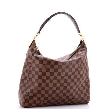 Pre Owned Louis Vuitton Portobello Handbag Damier PM