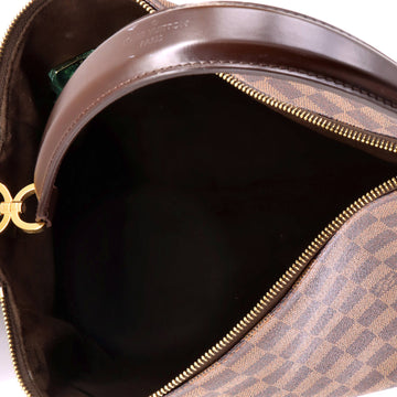 Pre Owned Louis Vuitton Portobello Handbag Damier PM