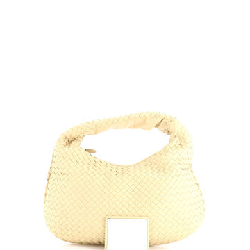 Pre Owned Bottega Veneta Veneta Hobo Intrecciato Nappa Medium