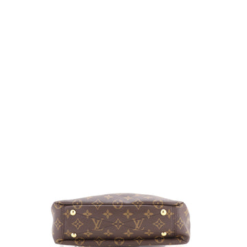 Pre Owned Louis Vuitton Pallas Tote Monogram Canvas with Leather BB