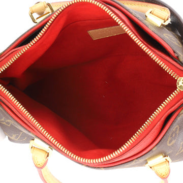 Pre Owned Louis Vuitton Pallas Tote Monogram Canvas with Leather BB