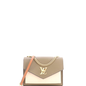 Pre Owned Louis Vuitton Mylockme Handbag Leather BB