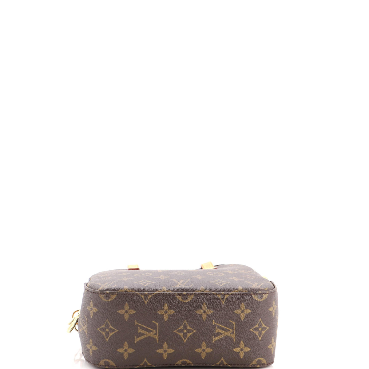 Pre Owned Louis Vuitton Spontini Handbag Monogram Canvas