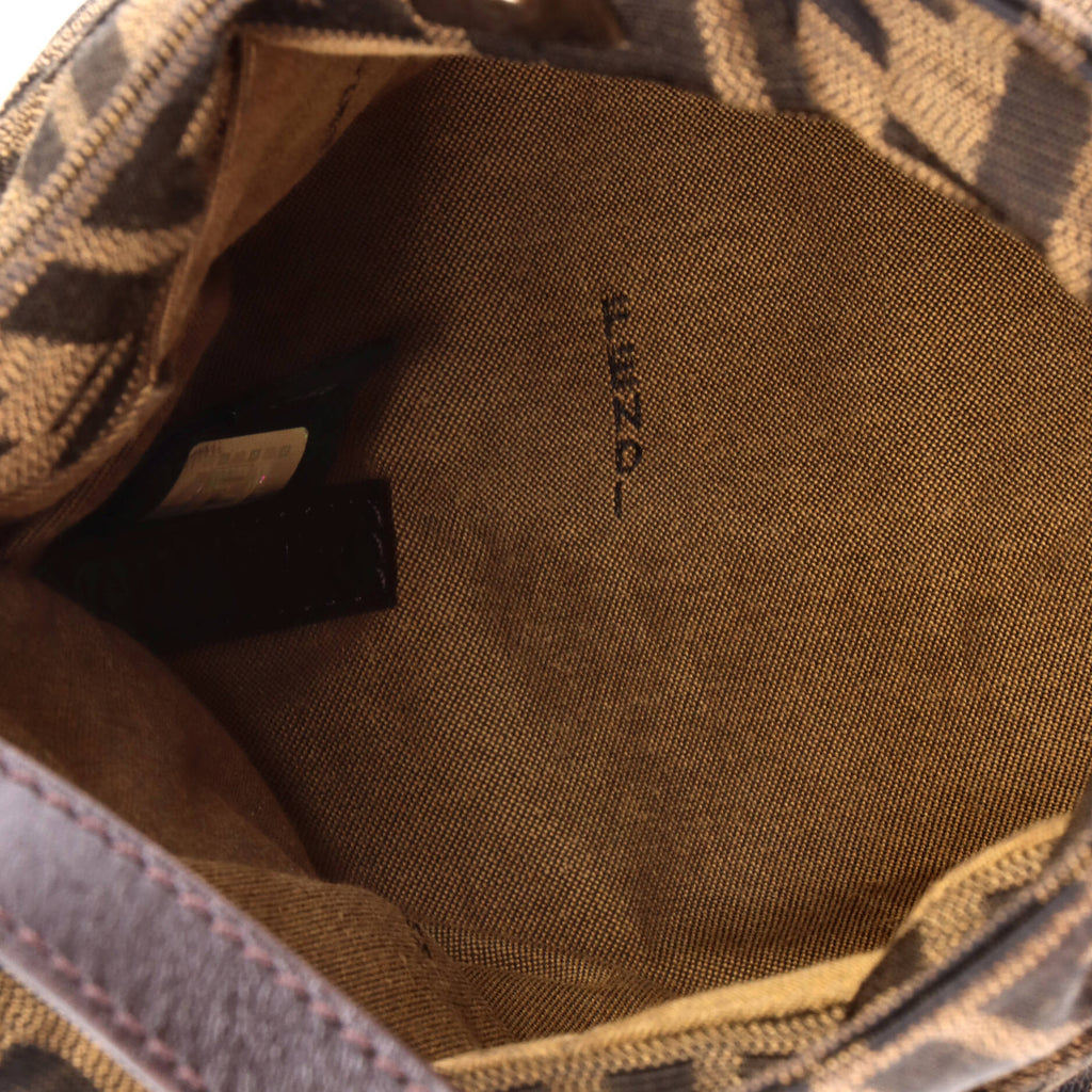 Pre owned Fendi Chef Handle Bag Zucca Canvas Mini