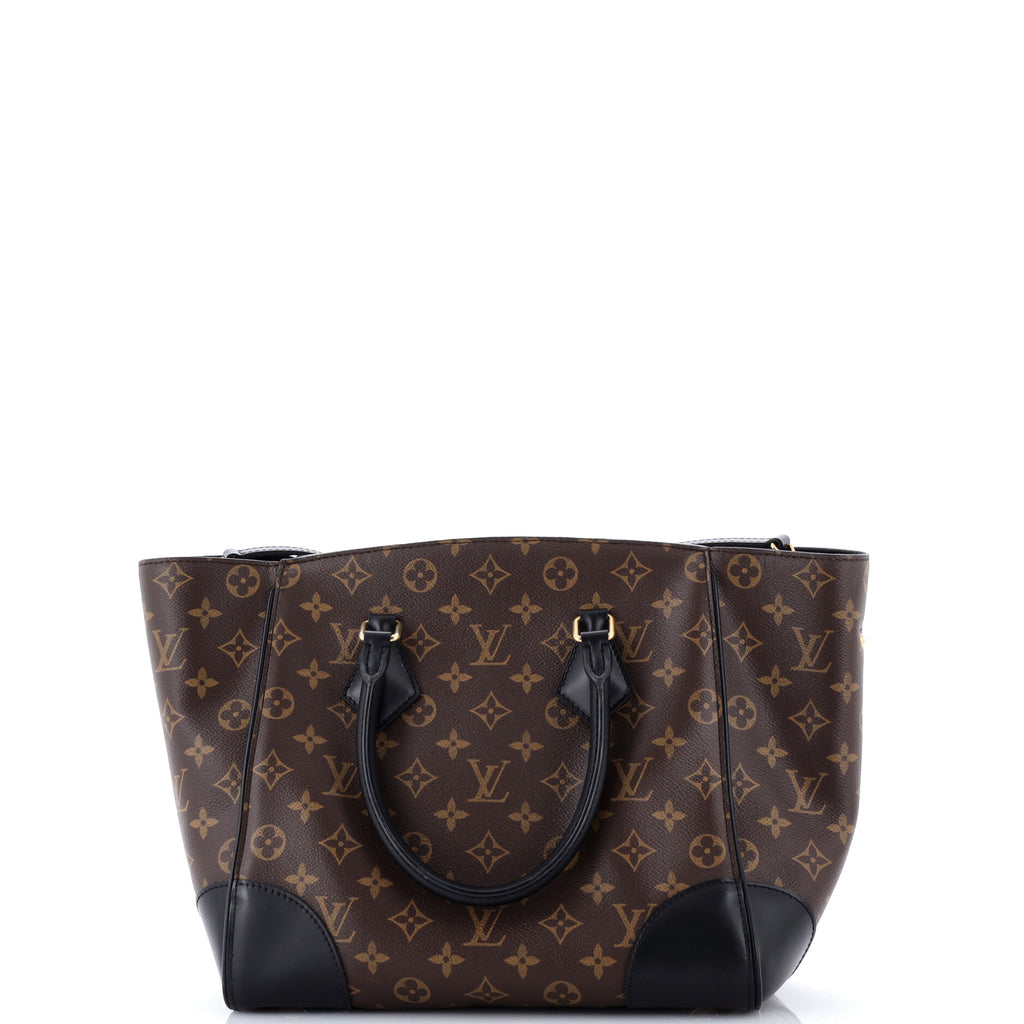 Pre Owned Louis Vuitton Phenix Tote Monogram Canvas with Leather MM