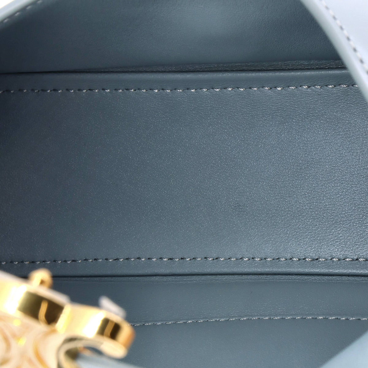 Pre Owned Celine Lola Triomphe Top Handle Bag Leather Teen