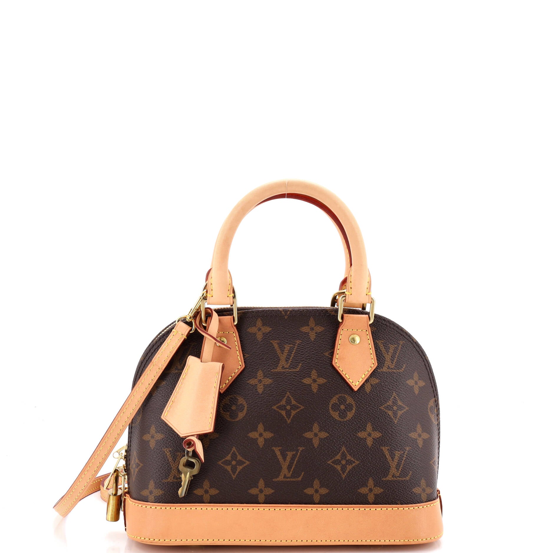 Pre Owned Louis Vuitton Alma Handbag Monogram Canvas BB