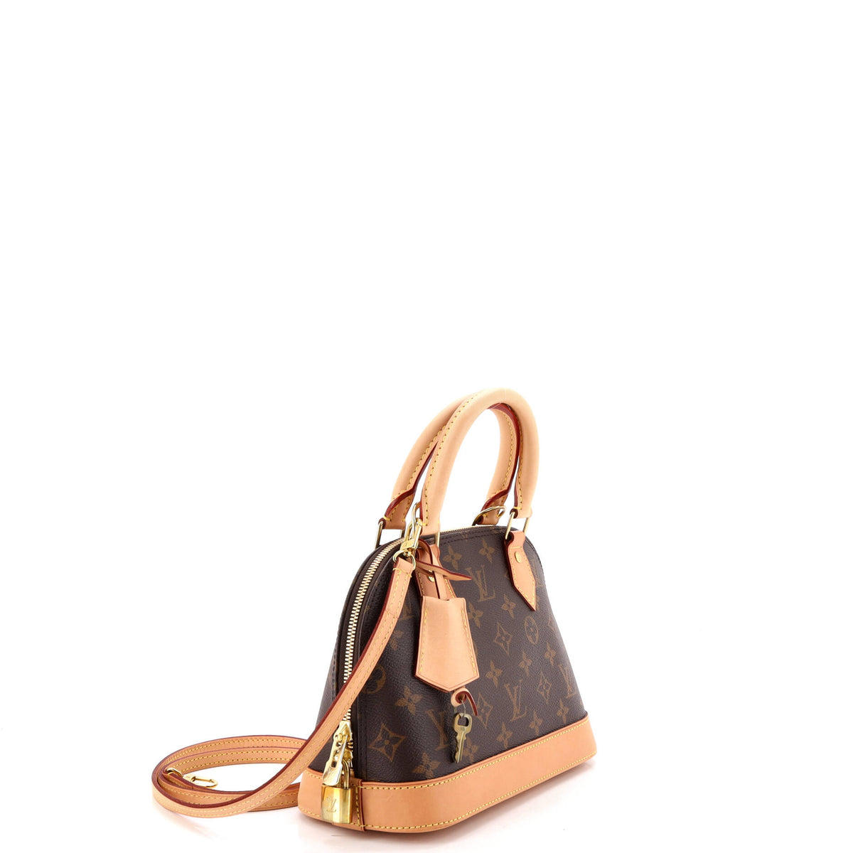 Pre Owned Louis Vuitton Alma Handbag Monogram Canvas BB