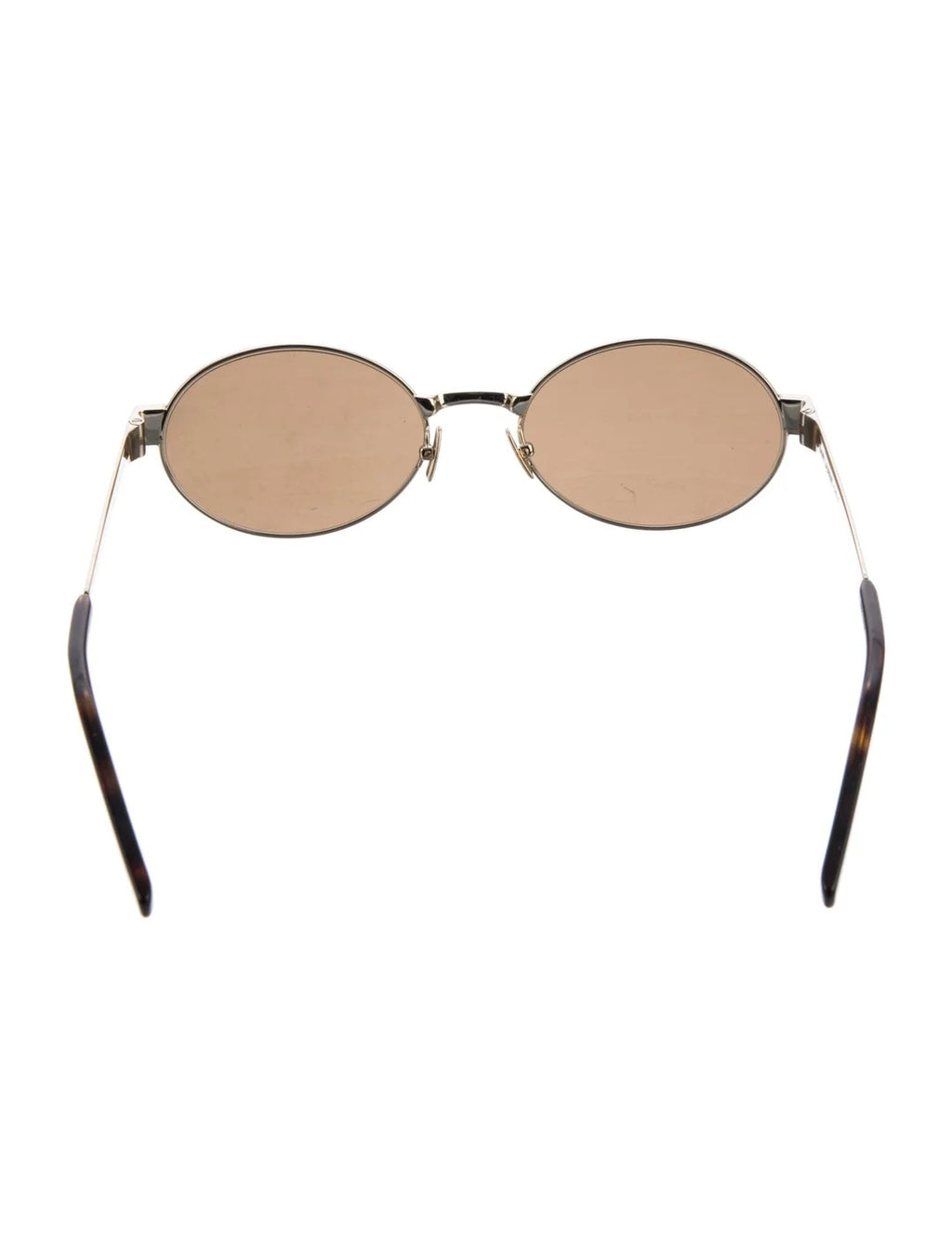 Pre Owned Saint Laurent  Round Tinted Sunglasses