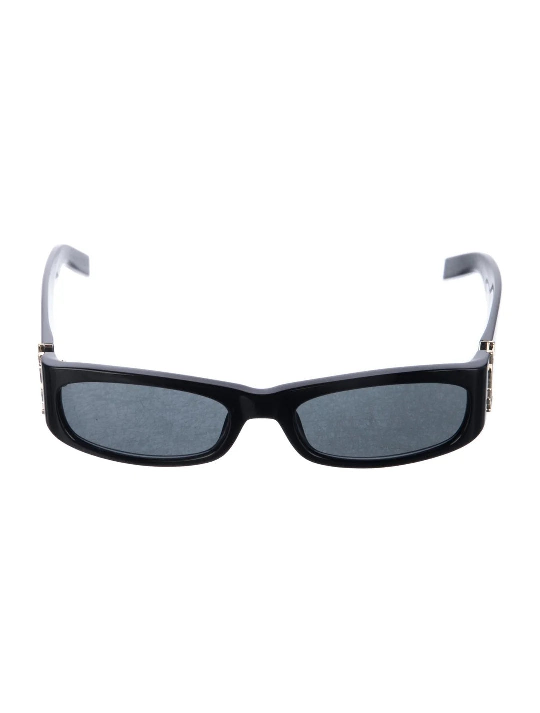 Pre Owned Saint Laurent  Narrow Tinted Sunglasses