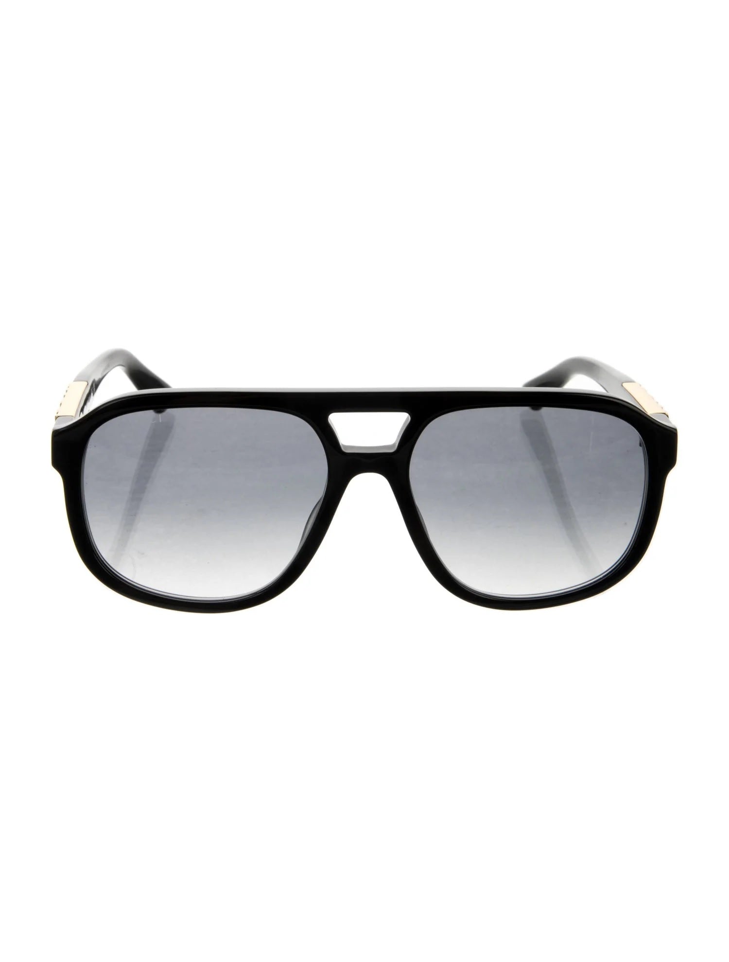 Pre Owned Gucci  Square Gradient Sunglasses