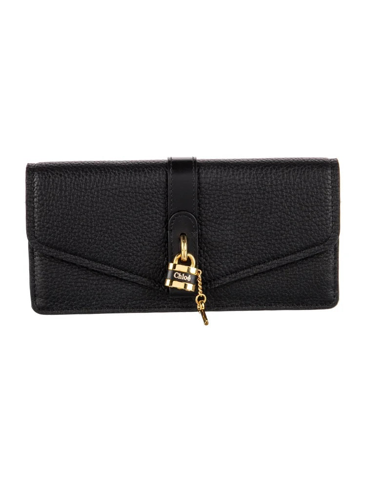 Pre Owned Chloé  Leather Continental Wallet