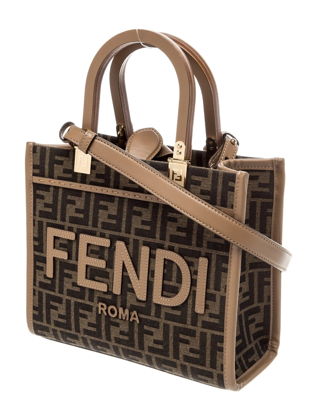 Pre Owned Fendi Zucca FF Tote