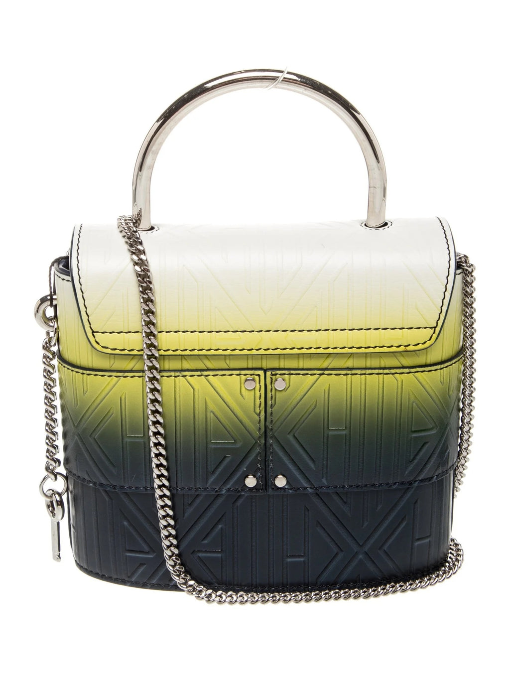 Pre Owned Chloé  Leather Top Handle Bag