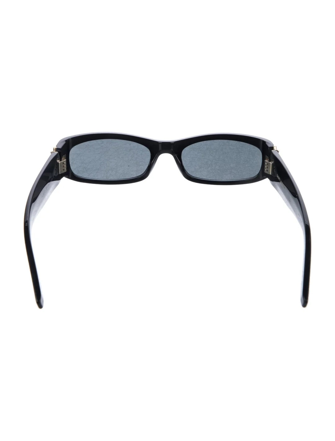 Pre Owned Saint Laurent  Narrow Tinted Sunglasses