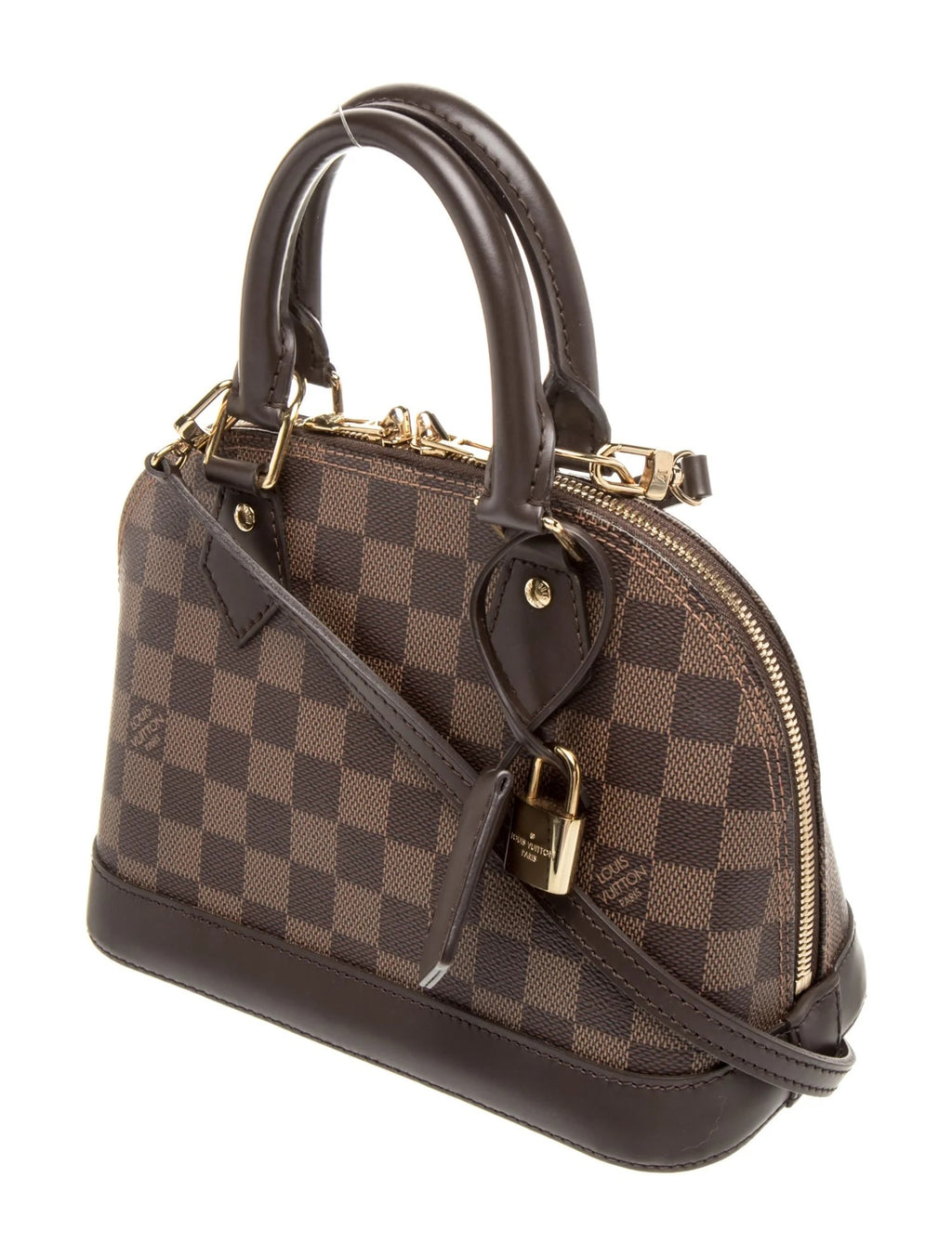 Pre Owned Louis Vuitton Damier Ebene Alma BB