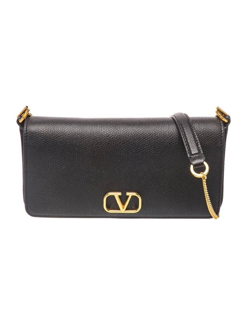 Pre Owned Valentino  Leather Clutch
