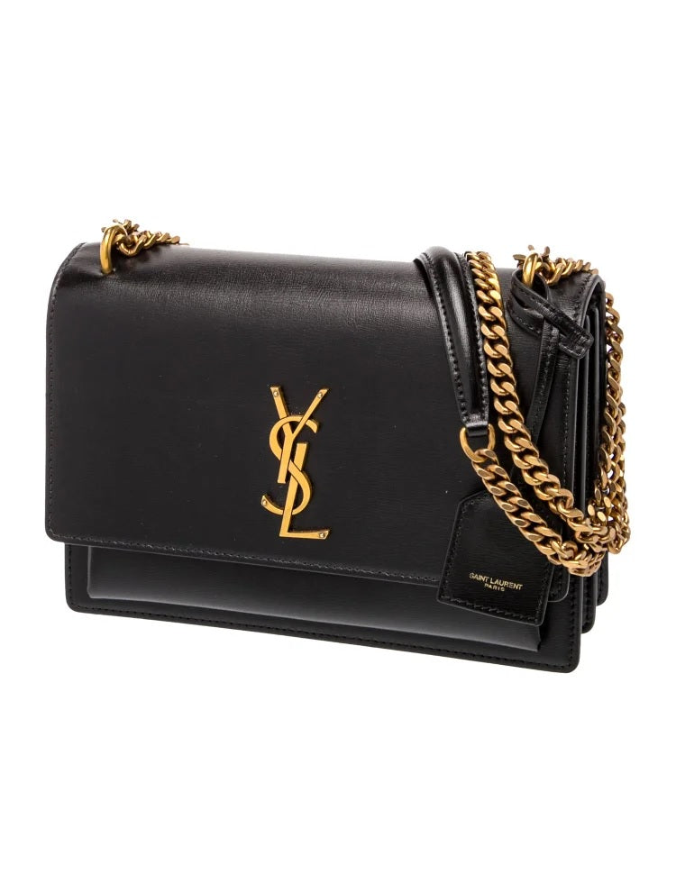 Pre Owned Saint Laurent  Signature Sunset Medium