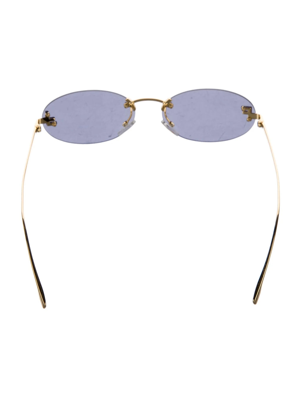 Pre Owned Fendi Cat-Eye Tinted Sunglasses