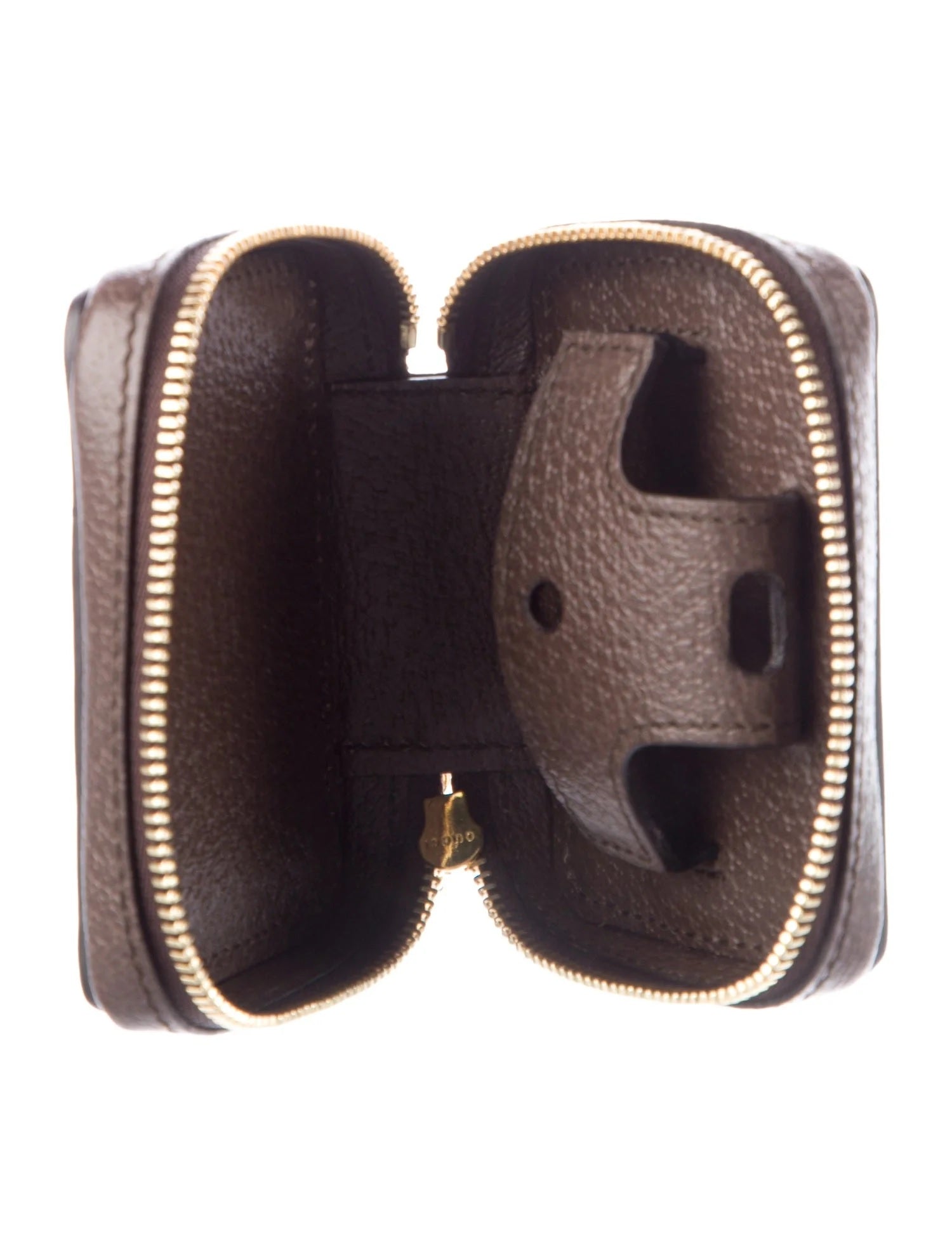 Pre owned Gucci Supreme Web Embellished Airpod Case