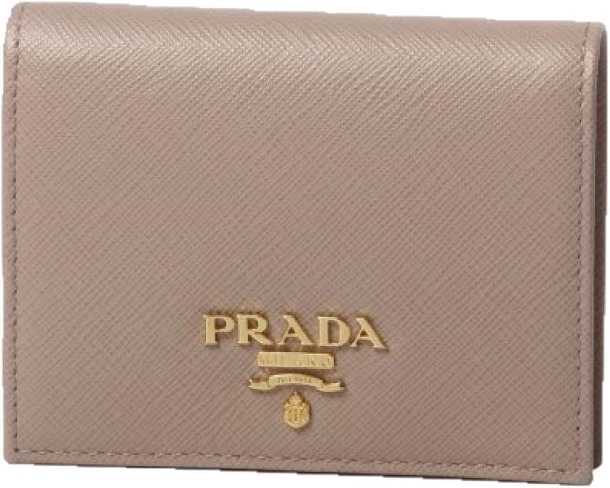 New Prada Saffiano Leather Card Holder