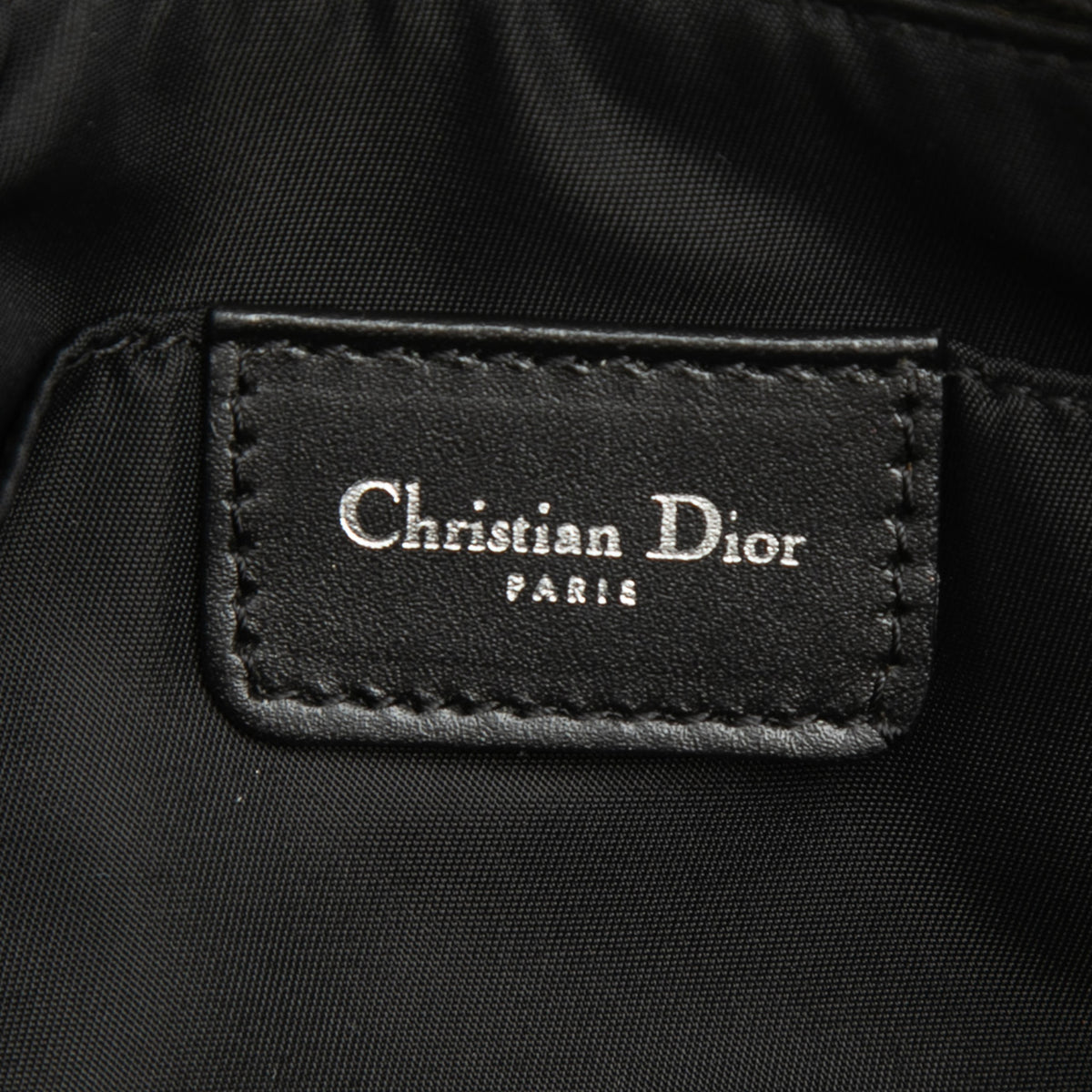 Pre Owned Christian Dior Vintage Trotter Pochette Shoulder Bag Diorissimo Canvas Small