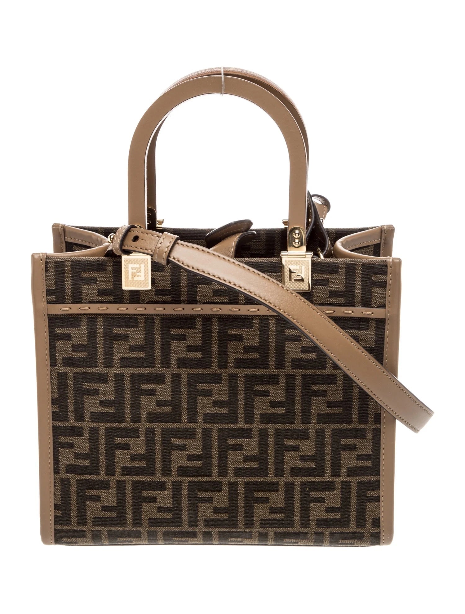 Pre Owned Fendi Zucca FF Tote