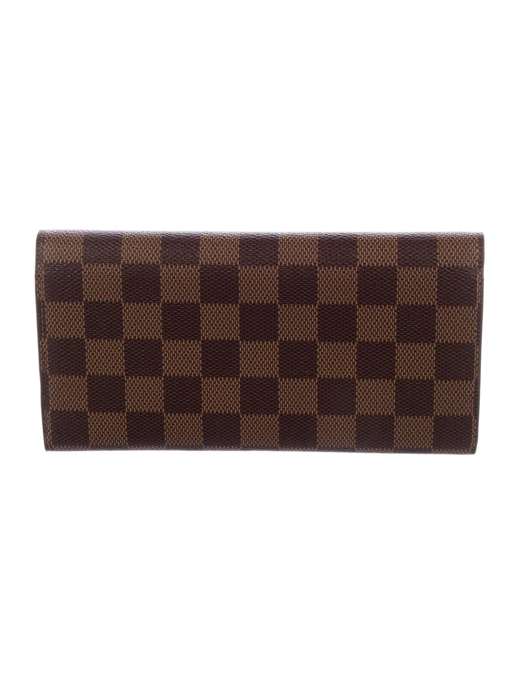 Pre Owned Louis Vuitton Coated Canvas Emilie Wallet