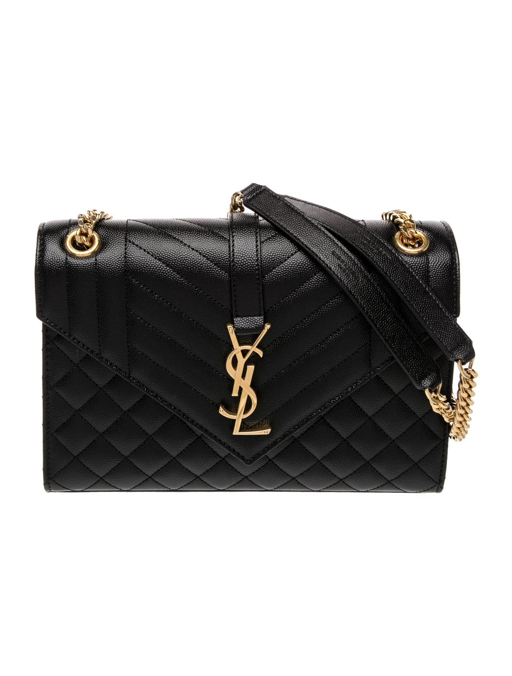 Pre Owned Saint Laurent  Quilted Envelope