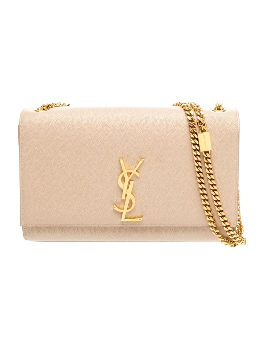 Pre Owned Saint Laurent  Leather Kate Medium