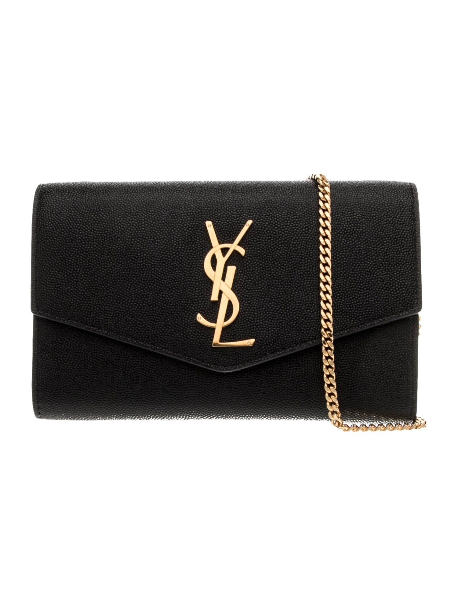 Pre Owned Saint Laurent Leather Uptown