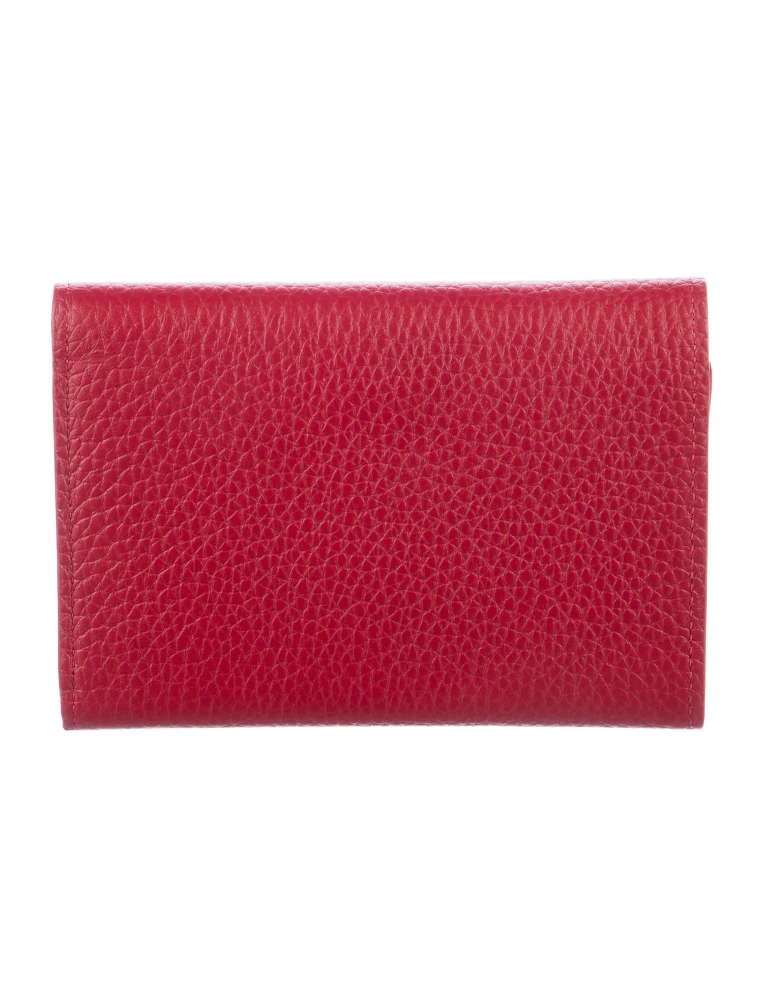 Pre Owned Louis Vuitton  Taurillon Leather Capucines Compact Wallet